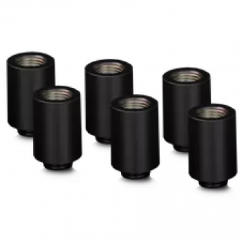 Thermal Grizzly DeltaMate Extender MF28 – Wasserkühlungsanschluss, Schwarz, 6 Stk. (TG-DM-FIT-6008)