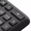 Casio MS-8F Tischrechner, einfach, 8-stellig, Batterie/Solar, schwarz