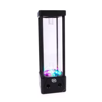 Alphacool Eisbecher Aurora D5 250 mm Ausgleichsbehälter inkl. VPP Apex D5 Pumpe, Acetal/Glas (13326)
