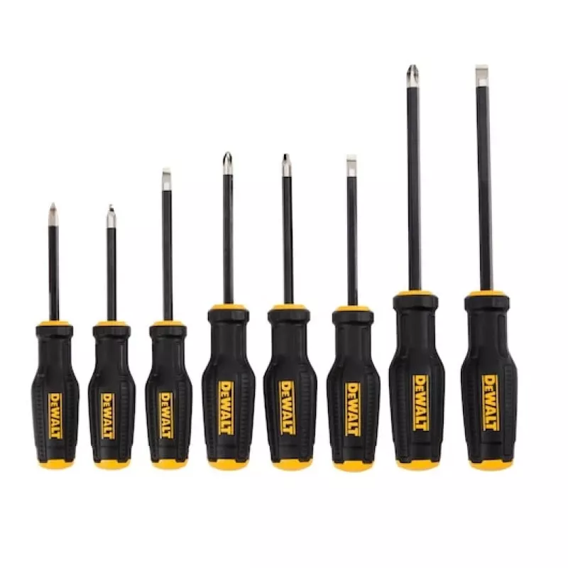 DeWALT MAXFIT DWHT65102-0 Schraubendreher-Set, 8-teilig, Schlitz, PH, PZ