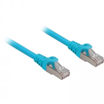 Patchkabel RJ45 Cat.6a SFTP (Blau, 3 Meter, LSOH (halogenfrei))