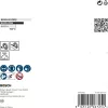 Bosch Heavy for Metal 2608622059 Scheibenbürste, gezopft, Ø 115 mm, 0,5 mm Stahldraht, M14, für Winkelschleifer