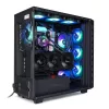 Sharkoon REBEL C80G RGB Midi Tower Schwarz