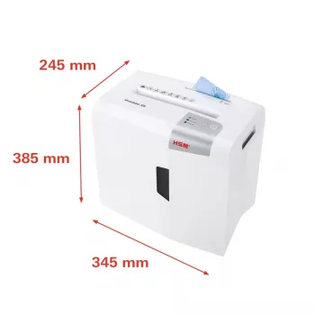 HSM shredstar X8 Aktenvernichter, 4,5 x 30 mm + separater CD-Schneidemechanismus