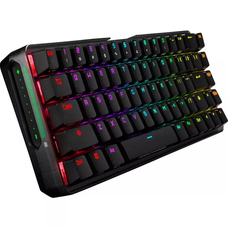 Mechanische Tastatur ASUS ROG Falchion — kompaktes 65%-Layout, Cherry MX Red Schalter, RGB-Hintergrundbeleuchtung