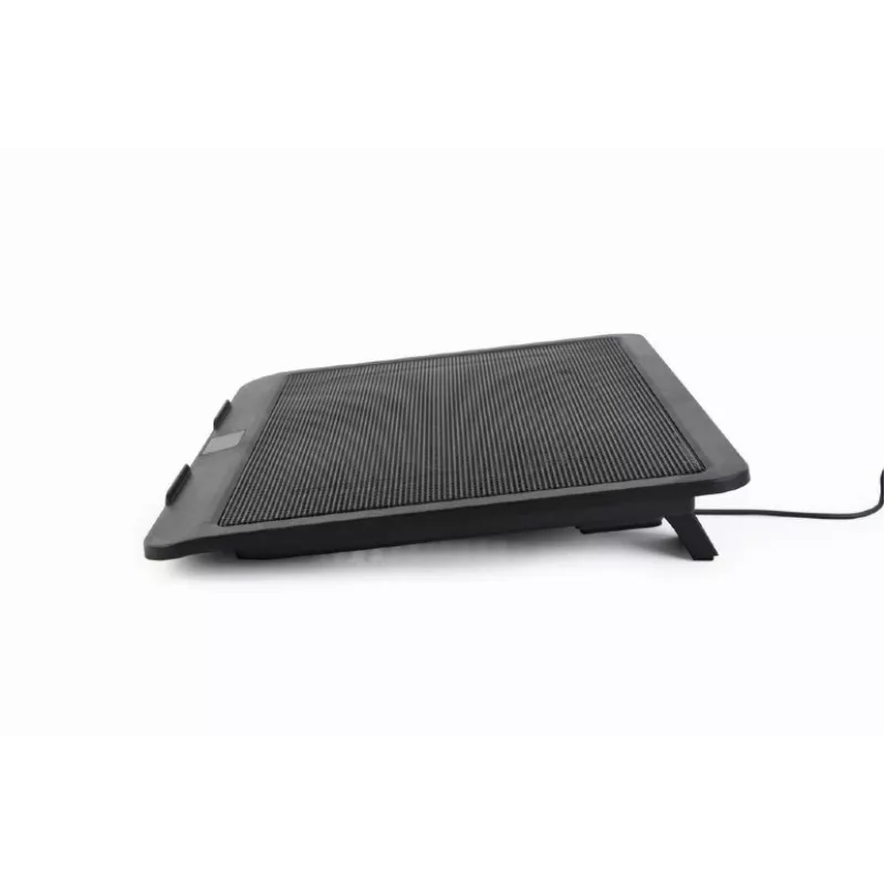 Gembird NBS-1F15-04 Notebook-Kühlständer mit 12-cm-Lüfter, bis 15 Zoll, schwarz
