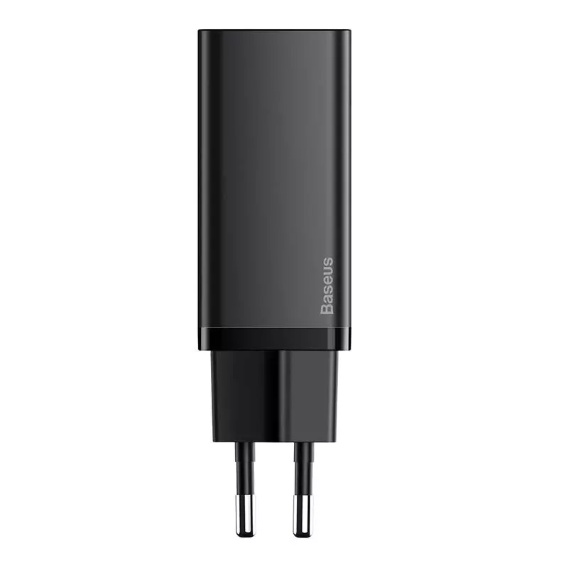 Baseus CCGAN2L-B01 Ladegerät für mobile Geräte Universal Schwarz AC Schnellladen für den Innenbereich