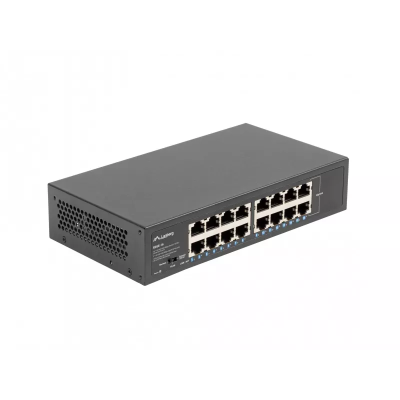 Lanberg Switch RSGE-16 Rack 10/19 (16-Port 1Gb)