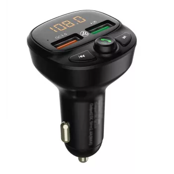 Tellur FMT-B7 Bluetooth-FM-Transmitter, Schwarz