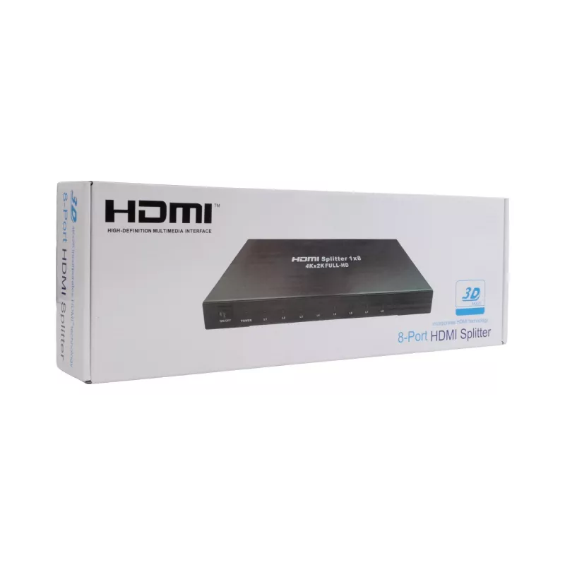 Sbox HDMI-8-V2 HDMI Splitter 1x8 4K@30 Hz