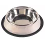 Trixie 24854 Edelstahl-Napf für Hund/Katze auf Gummisockel, 1,8 l, 20 cm