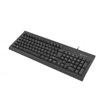 Natec Moray ES Tastatur mit Smart-ID-Kartenleser, spanisches Layout