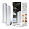 Caso 01222 Vakuumierfolienrollen, 2 x 30 x 600 cm, gerippt