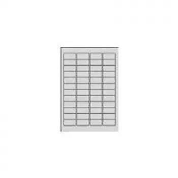Avery Zweckform Avery - wiederablösbarer Kleber - Weiß - 45,7 x 21,2 mm 1200 Etikett(en) (25 Blatt x 48)