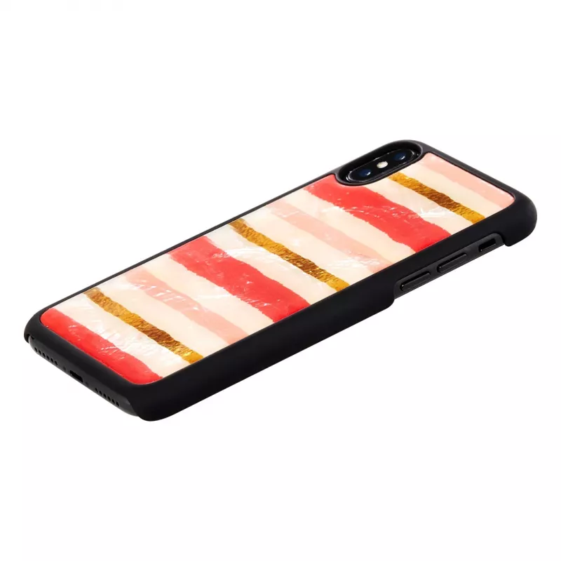 iKins Short Cake Hülle für iPhone XS/X, schwarz