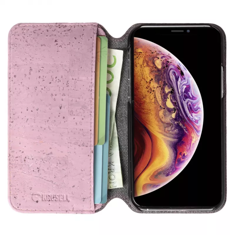 Folio Case Krusell Birka iPhone 11 Pro Max 16,5 cm Pink
