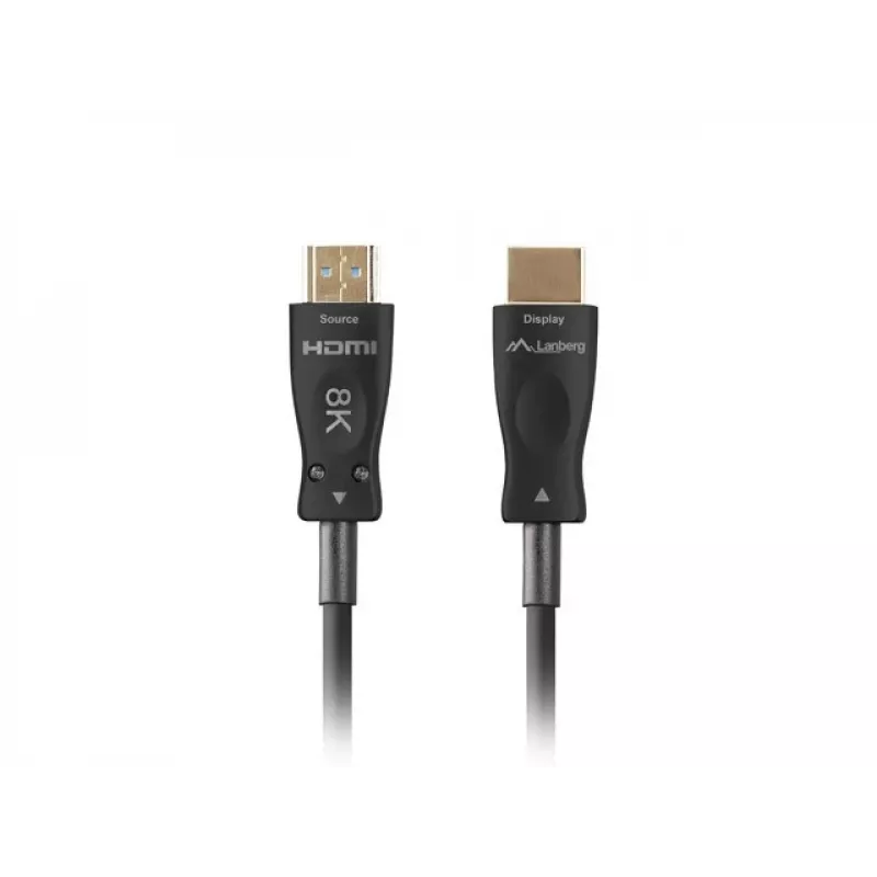 HDMI-KABEL M/M V2.1 80M 8K SCHWARZ OPTISCH AOC LANBERG