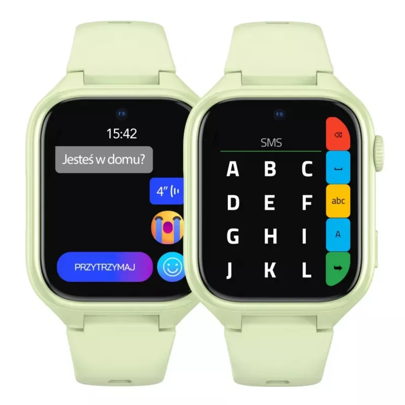 Smartwatch Stelio Junior Pro AI 4G ST-SWJ102-PCH — pistazienfarben