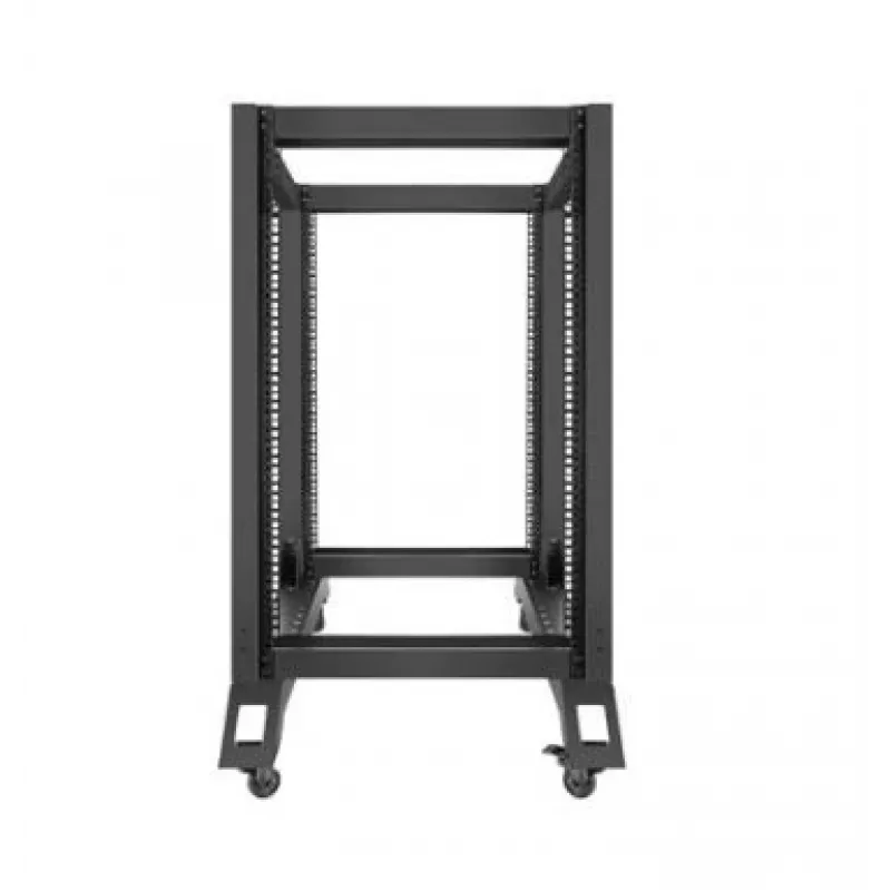 Lanberg Open Rack 19 18u 600x800 Schwarz Lanberg
