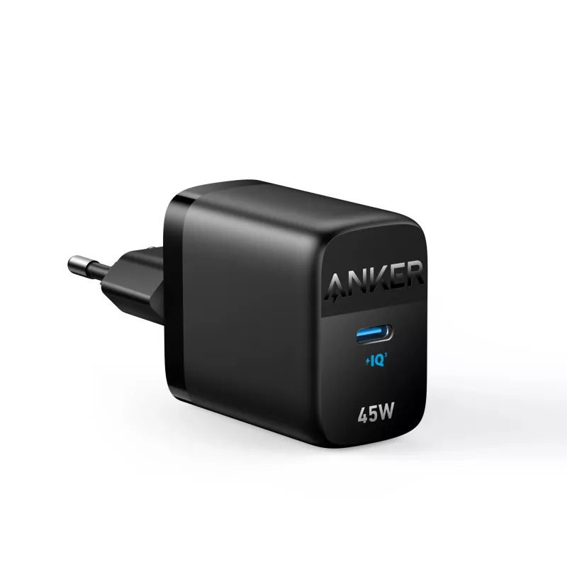 Indoor-AC-Ladegerät Anker 313 A2643G11 — 45W USB-C, Schwarz, Universal