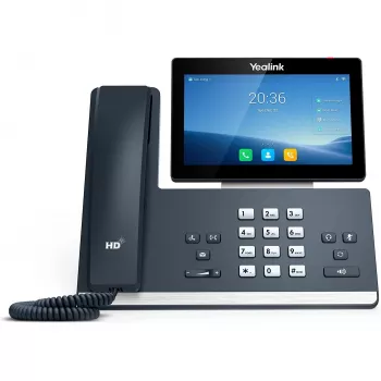 Yealink SIP-T58W Pro IP-Telefon, 7" LCD 1024x600, Bluetooth, schnurloses Mobilteil, Classic Grey