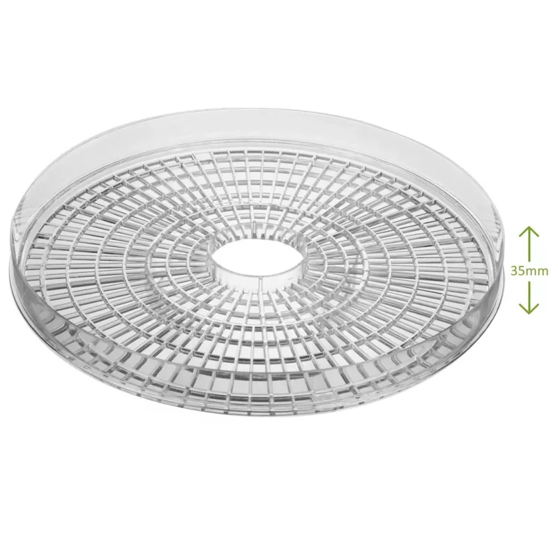 GreenBlue GB190 Dörrgerät für Pilze, Gemüse und Obst, 5 Etagen, 250 W, einstellbare Temperatur 35–70 °C, Weiß
