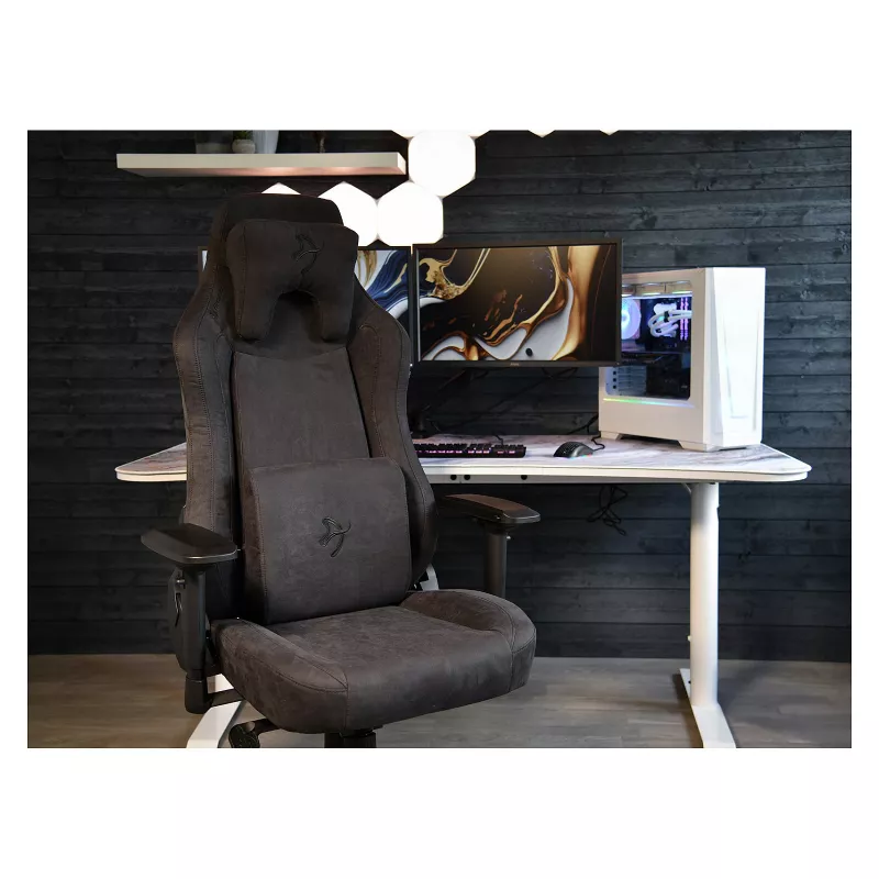 PC-Gaming-Stuhl Arozzi Vernazza Supersoft Pure Schwarz Maximale Benutzergewicht 145 kg