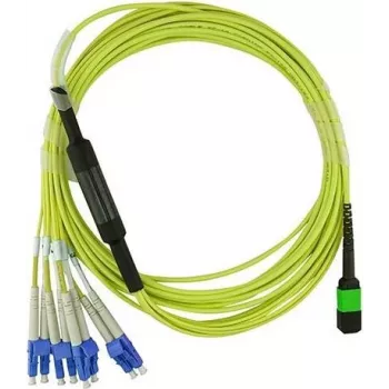 Glasfaserkabel BlueOptics MTP-4LC-S2M-BO 4x LC G.657.A1 2 m Grün
