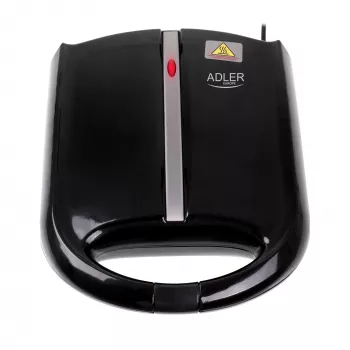 Erdnuss-/Kekstoaster (24 Stück) Adler AD 3039b Schwarz