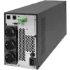 Qoltec 52281 USV (unterbrechungsfreie Stromversorgung) Doppelwandlung (Online) 2 kVA 2000 W 3 AC-Ausgänge