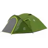 Coleman Dome Tent Darwin 4 Plus Blackout — 4-Personen-Tunnelzelt mit Vorraum, Dunkelgrün/Hellgrün