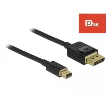 DisplayPort-Kabel DeLOCK 84927 Mini DisplayPort 1 m Schwarz