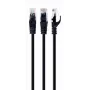 Netzwerkkabel Gembird PP6U-1M RJ-45 Cat6 1m Schwarz