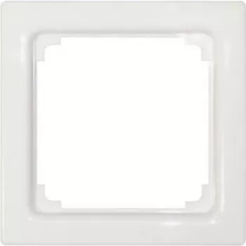 JUNG LS 961 Z WW Zwischenrahmen für 50x50 mm Geräte, Weiß