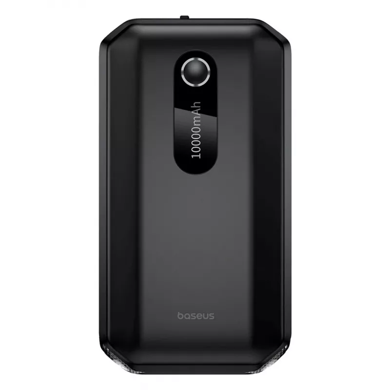 Baseus BS-CH001 - Starthilfegerät, Booster 10000 mAh 12V (1000 A / 500 A) + Krokodilklemmen (schwarz)