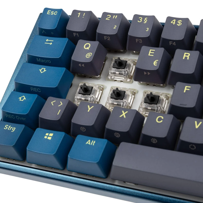 Ducky One 3 SF DayBreak Tastatur Gaming USB Mechanisch RGB Schwarz Blau