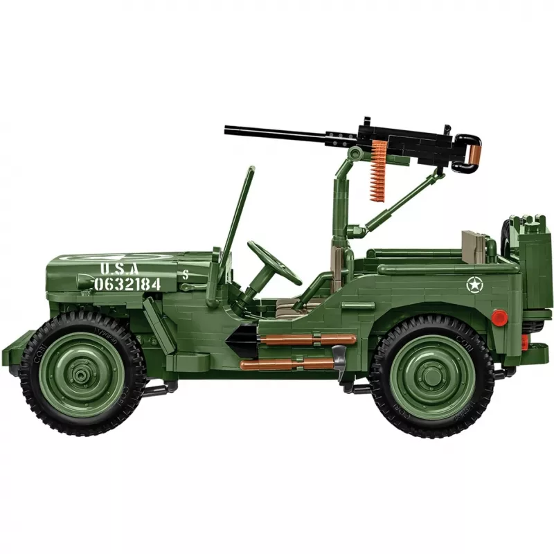 Cobi COBI-2805 Willys MB Konstruktionsspielzeug, 1207 Teile, Serie Historical Collection, Kunststoff, ab 10 Jahren