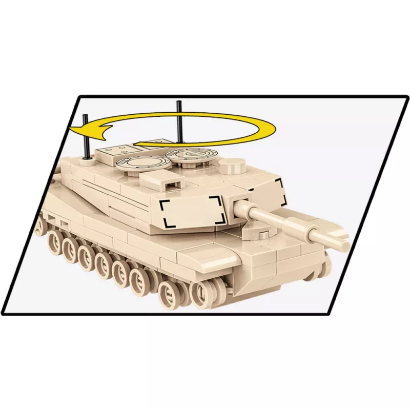 Bausatz Cobi Abrams M1A2 — 174 Teile, empfohlenes Alter 6+, beige