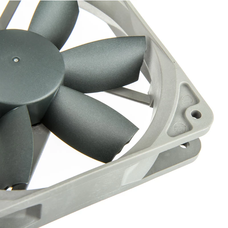Noctua Computer-Gehäuselüfter NF-S12B REDUX-1200 PWM 120 mm, 12 V, 1200 U/min, 18,1 dB, grau