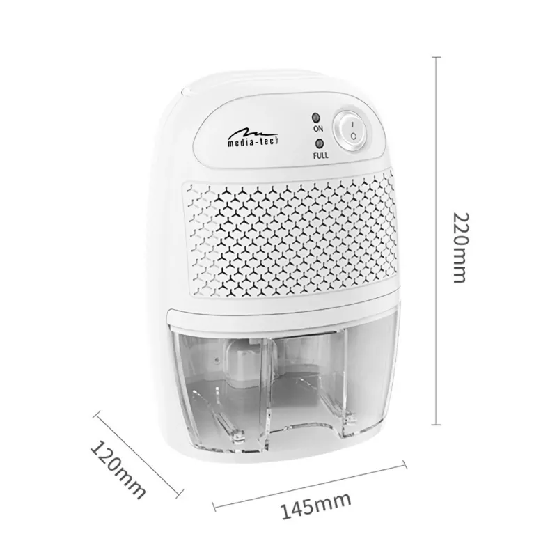 Luftentfeuchter MEDIA-TECH MA6529 MT6529 kompaktes Design, schnelle Trocknung