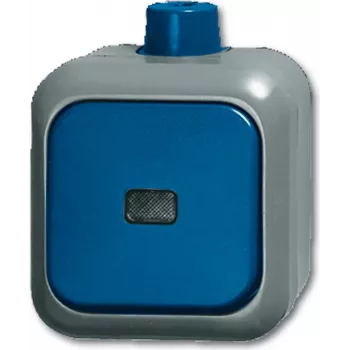 Busch Jaeger 2CKA001084A0854 Elektroschalter Wippschalter Blau - Grau (2CKA001084A0854)