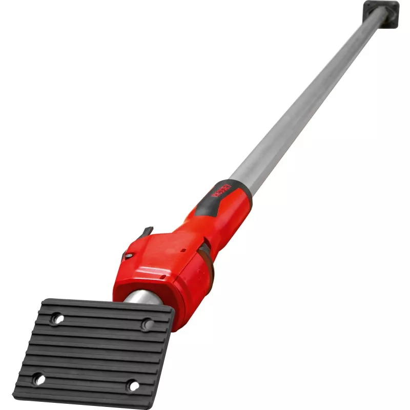 Bessey STE370 Decken- und Montagestütze, Silber/Rot, 2070-3700 mm, mit Pumpengriff