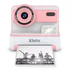 Xblitz FLASH PINK Sofortbildkamera mit Thermodrucker für Kinder