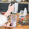 Gastroback 40983 Design Handmixer Pro, Schwarz/Silber