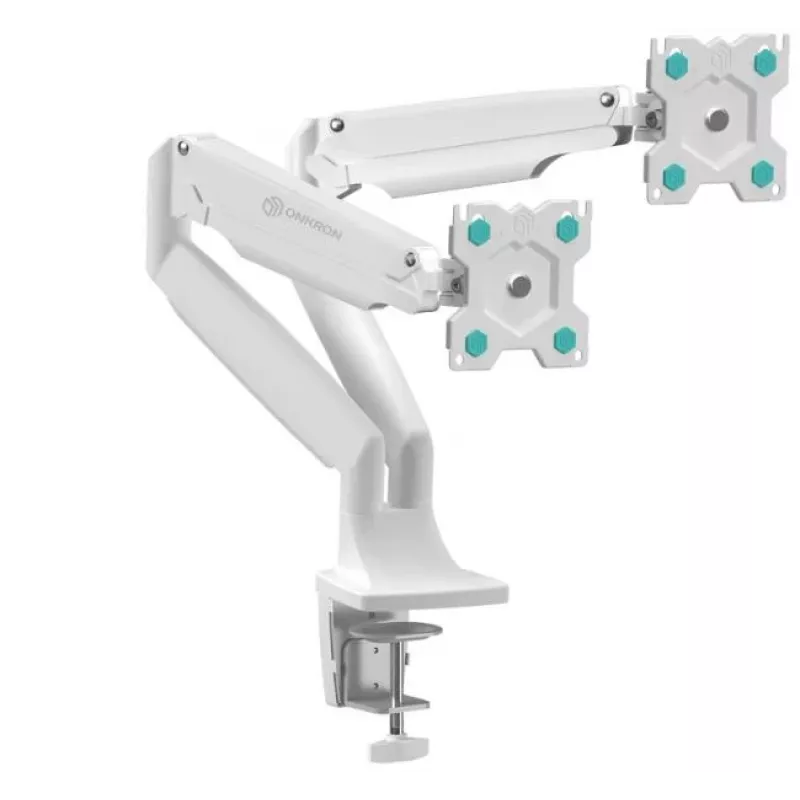 ONKRON G200-W Tischhalterung für 13-32 Zoll Monitore, Weiß