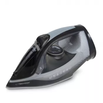 Esperanza EHI011 Dampfbügeleisen mit Keramiksohle Grau, Schwarz 2600 W