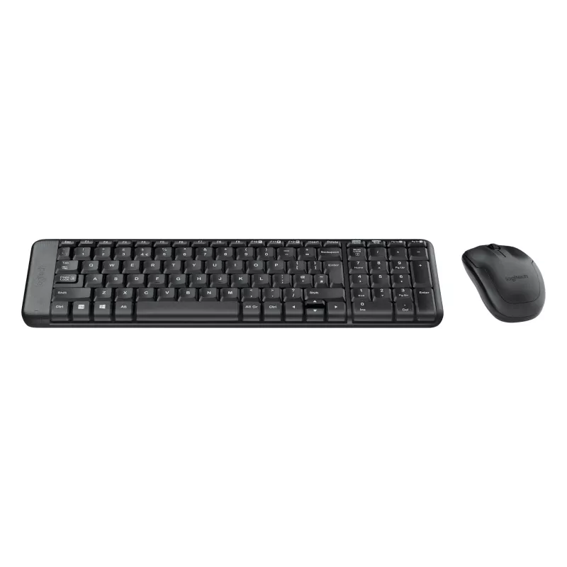 Wireless Combo MK220, Wireless, RF Wireless, QWERTZ, Schwarz, Maus