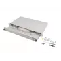 Glasfaser-Patchpanel LANBERG FOP1-24SD-LQS 19 Zoll 1U 24xSC Duplex 24xLC Quad
