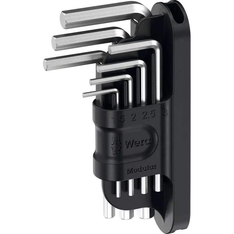 Werkzeugsatz Wera Tool-Check Modular Set 1 – 50-teiliger modularer Werkstattsatz, sortierte Bits und Steckschlüsseleinsätze
