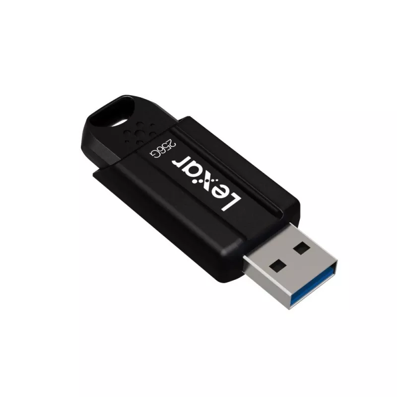 USB-Stick Lexar JumpDrive S80 256 GB, USB Typ-A, USB 3.2 Gen 1, schwarz, 20 g